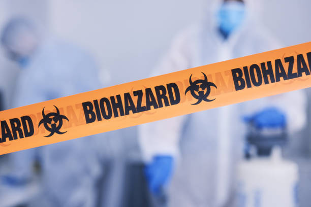 Professional Crime Scene Cleanup technician working in Street, MD